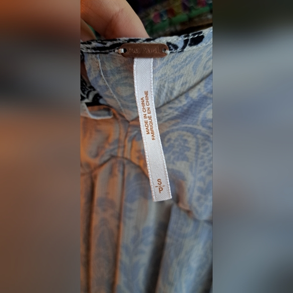 Free People Paisley Penny Lover Mini Dress - Picture 10 of 11